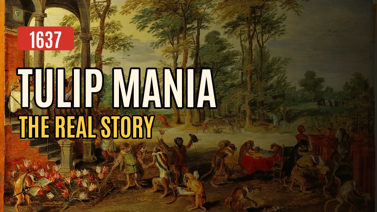 How the 1637 Tulip Mania Actually Happened (and What the Data Shows)